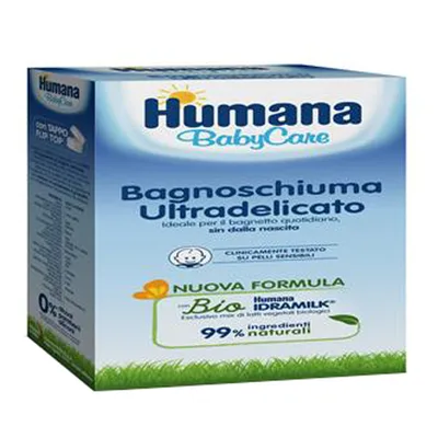 Humana Babycare Bagnoschiuma Ultradelicato 200 Ml
