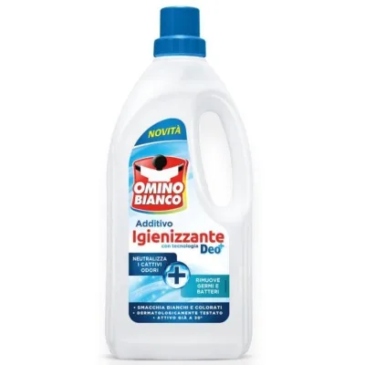 Omino Bianco Additivo Igienizzante con tecnologia Deo+ 900 ml