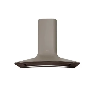 Elica Cappa filtrante a parete SWEET TAUPE/F/85 PRF0201745 finitura tortora da 85 cm