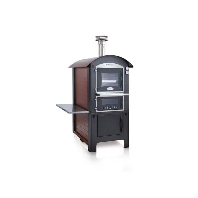 Fontana Forno da esterno a legna FIAMMA 80 da 88 cm | Cottura Indiretta