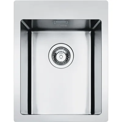 PRONTA CONSEGNA - Smeg S Lavello una vasca LFT34RS finitura acciaio inox da 40.2x51 cm - Sopratop/Filotop