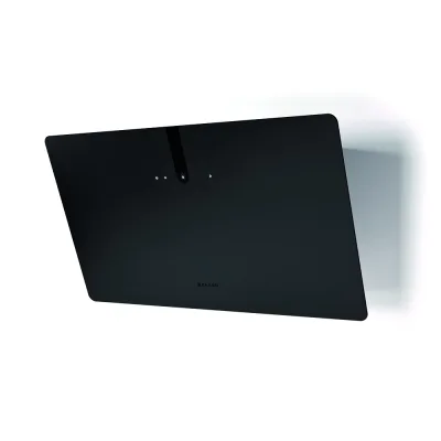 Faber Cappa a parete GLAM LIGHT ZERO DRIP PLUS BK M A80 330.0615.735 finitura vetro nero opaco da 80 cm