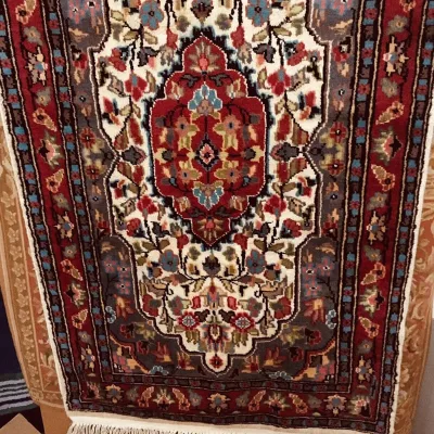 Tappeto Persiano in Seta Lana Cm 100x150