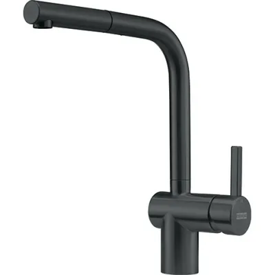 Franke: Miscelatore monocomando Atlas Neo Doccia 115.0550.427 finitura black steel