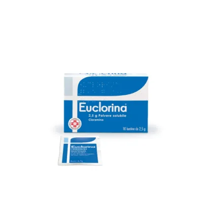 EUCLORINA POLVERE SOLUBILE 10 BUSTINE 2,5G