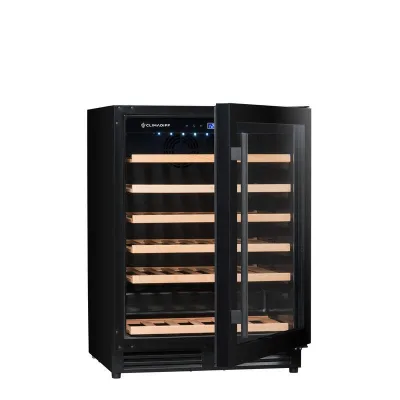 PRONTA CONSEGNA - Climadiff Cantinetta vino sottopiano da incasso CBU51S2B finitura nero da 60 cm