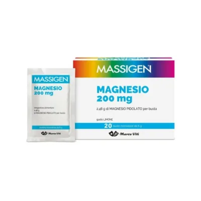 MASSIGEN MAGNESIO PIDOLATO 200MG 20 BUSTINE
