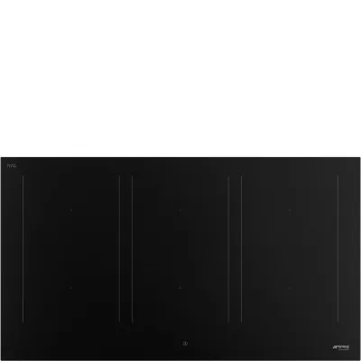 Smeg S Piano cottura a induzione SIM3964N in vetroceramica nero opaco da 90 cm
