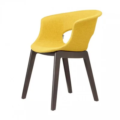 Scab Sedia Natural Miss B Pop art. 2802 con struttura in legno e scocca in tessuto - CON VOUCHER 15% NEL CARRELLO