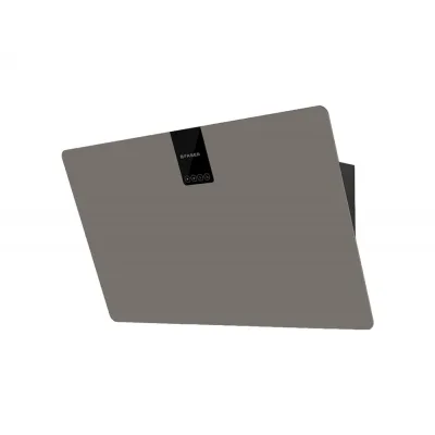 Faber Cappa a parete SOFT EDGE A80 330.0597.527 finitura FENIX NTM grigio Londra da 80 cm
