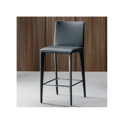 Bonaldo Sgabello Filly Up Too H 65 con gambe in metallo e seduta a scelta