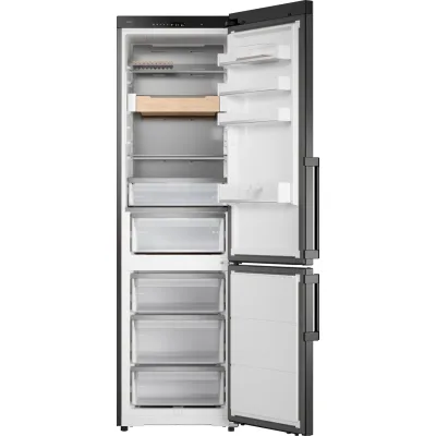 Asko Frigorifero combinato a libera installazione RFC 526 RNBB1 - Logic finitura black steel da 60 cm