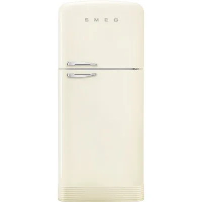Smeg Frigorifero doppia porta con cerniere a destra a libera installazione FAB50RCR5 finitura panna da 80 cm - IN PROMOZIONE FINO AL 30/06
