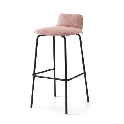 Connubia Sgabello Riley Soft CB2116-A con struttura in metallo e seduta a scelta da h. 91 cm - IN PROMOZIONE FINO ALL' 11/07