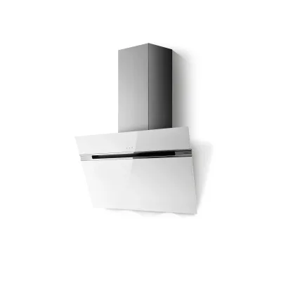 Elica Cappa aspirante a parete STRIPE @ WH/A/90 PRF0199709 finitura vetro bianco da 90 cm