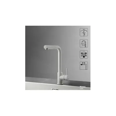 Elleci Miscelatore monocomando con canna girevole e doccetta estraibile TRAIL PLUS MGKTRP78 finitura G78 espresso
