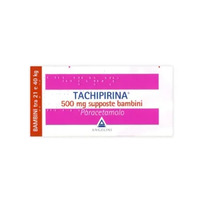TACHIPIRINA BAMBINI 10 SUPPOSTE 500MG