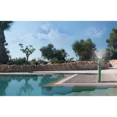 Arkema Fontana solare Jolly Go in alluminio in diverse finiture da h. 128 cm