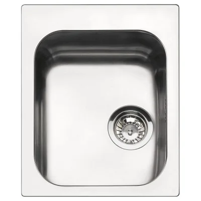 PRONTA CONSEGNA - Smeg Lavello una vasca VS34-P3 finitura acciaio inox da 42 cm