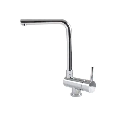 Elleci Miscelatore monocomando reclinabile con canna girevole DANUBIO MIKDANCR finitura CR cromato