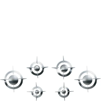 Smeg Set griglie e cappellotti GP106ES in acciaio inox