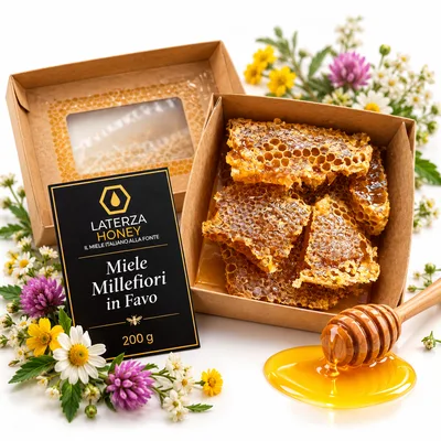 Miele Millefiori in Favo 150 g - 100% Italiano