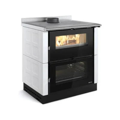 La Nordica Cucina a legna VERONA XXL.16 MAIOLICA 3005521 finitura bianco infinity