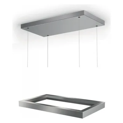 Faber Kit cornice Thea Isola 112.0516.431 finitura inox da 80 cm