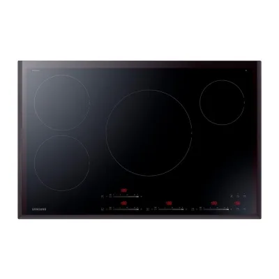 PRONTA CONSEGNA - Samsung Piano cottura a induzione NZ84F7NB6AB in vetroceramica nero da 80 cm