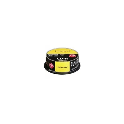 INTENSO CD-R 700MB.12X PRINTABLE SPIN.25PZ. 1801124