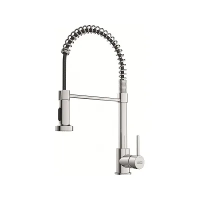 Franke: Miscelatore monocomando con doccetta estraibile POLA SEMI PRO 115.0735.628 finitura cromo