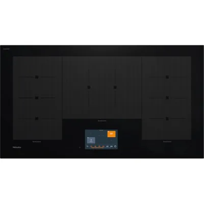 Miele Piano cottura a induzione a filo KM 7999 FL in vetroceramica nero senza cornice da 90 cm - RICHIEDERE PREVENTIVO