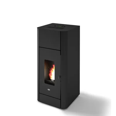 Eva Calòr Termostufa a pellet FRIDA 17,5 901680300 finitura nero