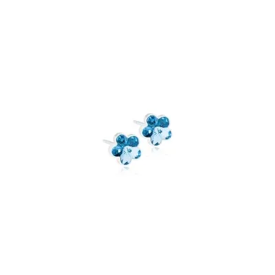 CJ MP FLOWER 6MM AQUAMARINE
