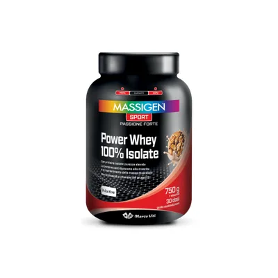 MASSIGEN SPORT POWER WHEY ISOLATE COOKIES 750G
