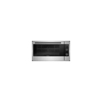 Barazza Forno compatto multiprogramma da incasso CITY STEEL 1FCYP9 finitura inox satinato e nero da 90 cm