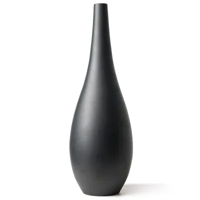 Adriani & Rossi Vaso bottiglia bombato Sonia in ceramica opaca