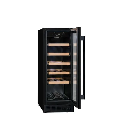 PRONTA CONSEGNA - Climadiff Cantinetta vino sottopiano da incasso CBU20S2B finitura nero da 30 cm