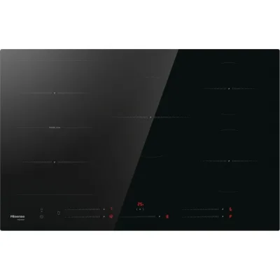 PRONTA CONSEGNA - Hisense Piano cottura a induzione Hi8 HI8532BSCE in vetroceramica nero da 80 cm