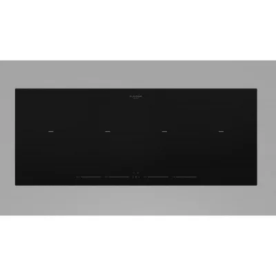 Fulgor Piano cottura a induzione in linea FCHL 904 ID TS BK in vetroceramica nero da 90 cm