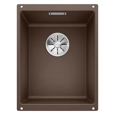 Blanco | Lavello una vasca SUBLINE 320-U 1518554 finitura caffè da 35x46 cm - Sottotop