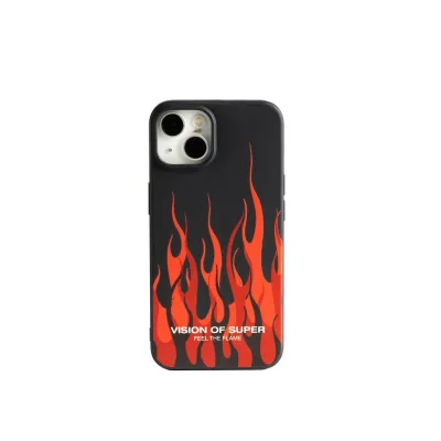 CELLY VOS CROMO COVER IPHONE 14 BLACK/RED VOSCROMO1024