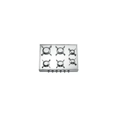 Alpes Piano cottura ribaltabile a gas R 70/6G in acciaio inox da 69.5 cm