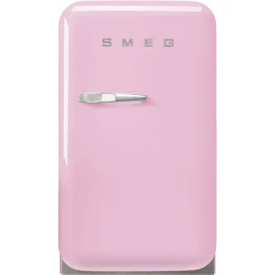 Smeg Frigorifero minibar monoporta con cerniere a destra a libera installazione FAB5RPK6 finitura rosa da 40 cm - IN PROMOZIONE FINO AL 30/06