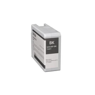 CARTUCCIA ORIGINALE EPSON NERO C13T44C140 SJIC36P NERO COLORWORKS C6000 C6500