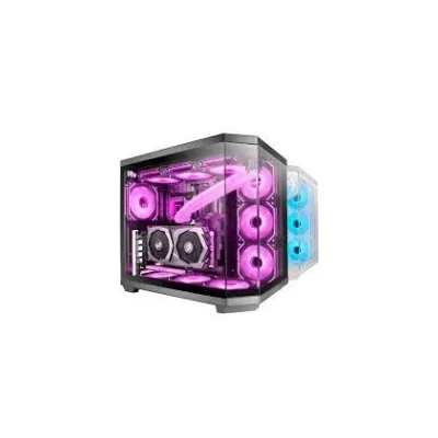 CASE MARS Gaming CUSTOM MC-3TCORE Triplo vetro temperato Supporta 10 ventole
