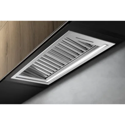 Airone Cappa da incasso Caruso finitura acciaio AISI 430 da 60 cm