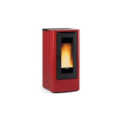 Extraflame Stufa a pellet canalizzata TEOREMA PLUS AD 1295750 finitura bordeaux