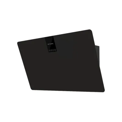 Faber Cappa a parete SOFT EDGE A80 330.0597.526 finitura FENIX NTM nero Ingo da 80 cm