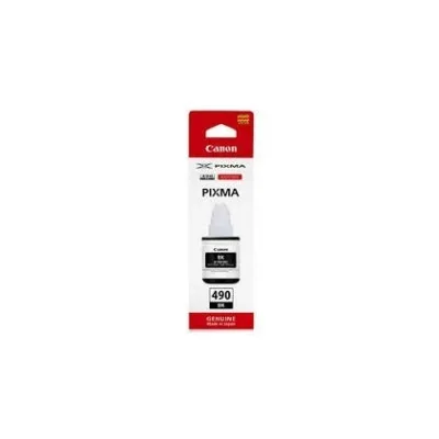 CARTUCCIA ORIGINALE CANON NERO GI490 0663C001 GI490BK Pixma G1400 G2400